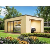 Fjordholz Holzgarage Modell Q-Bic 34 B online kaufen Fjordholz Holzgarage Modell Q-Bic 34 B online kaufen