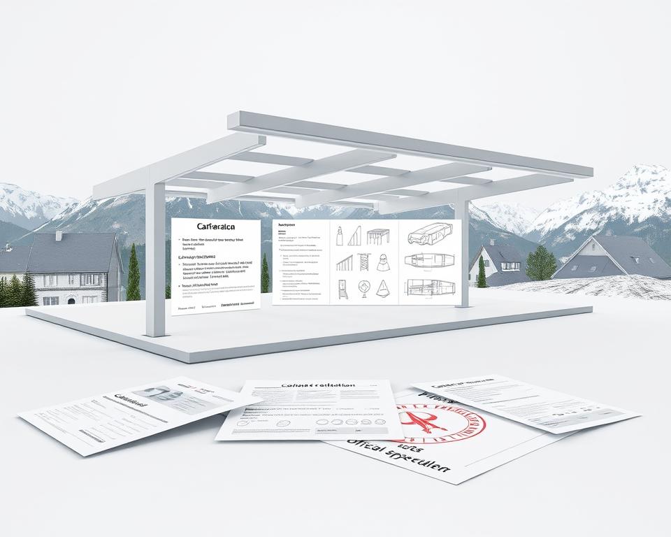 Carport-Bestimmungen Schweiz Genehmigungsverfahren