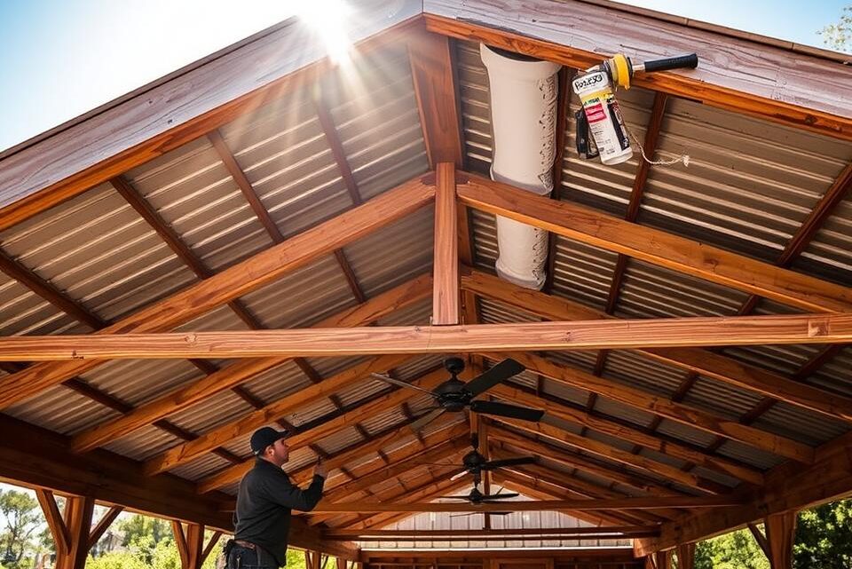 Carport Dach abdichten – Professionelle Anleitung Carport Dach abdichten – Professionelle Anleitung