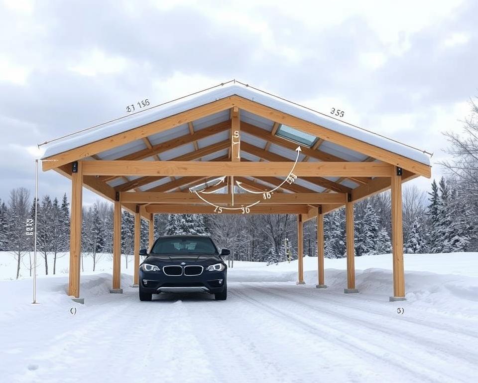 Carport Schneelast Berechnung