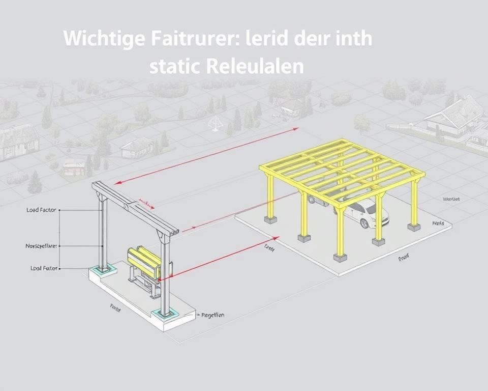 Carport Statikberechnung Lastfaktoren
