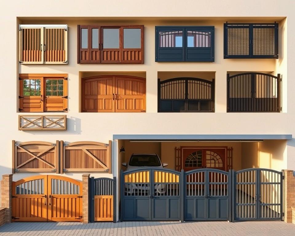 Carport-Tortypen Übersicht