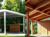 Carport aus Alu oder Holz?