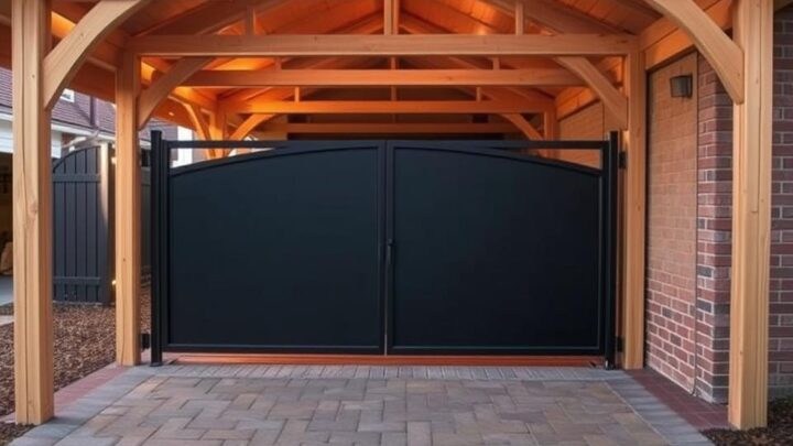 Carport mit Tor versehen – Praktische Anleitung