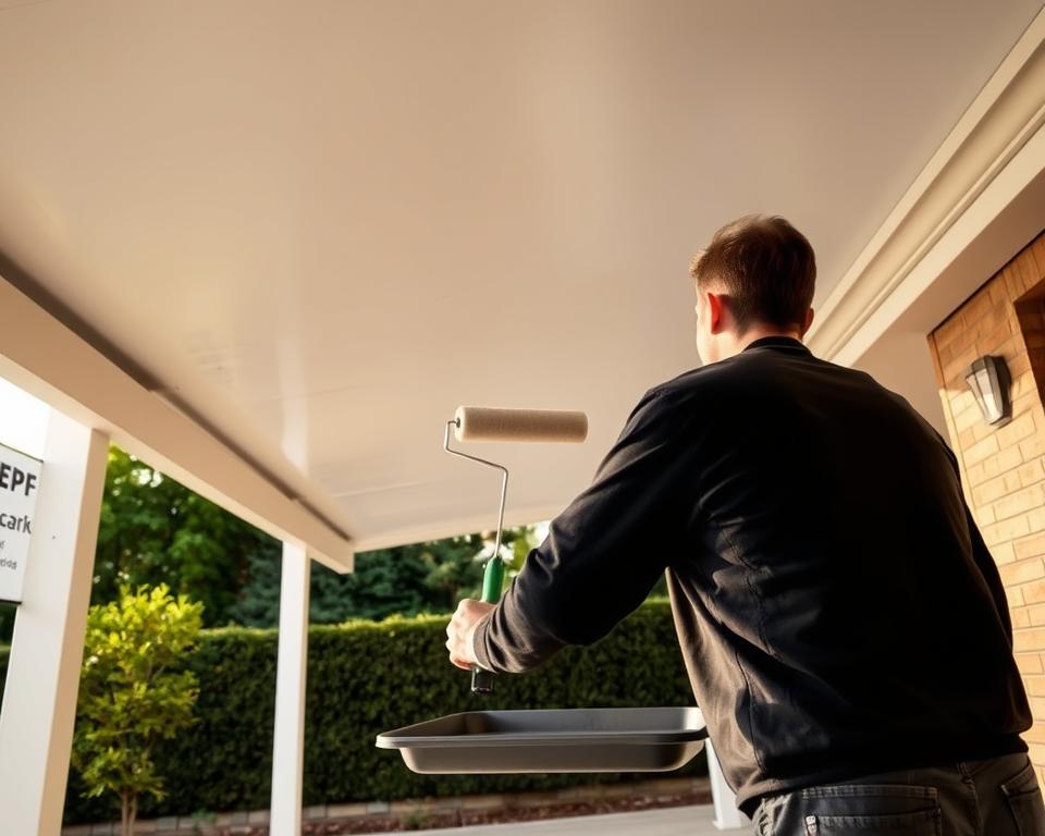Carport streichen Anleitung