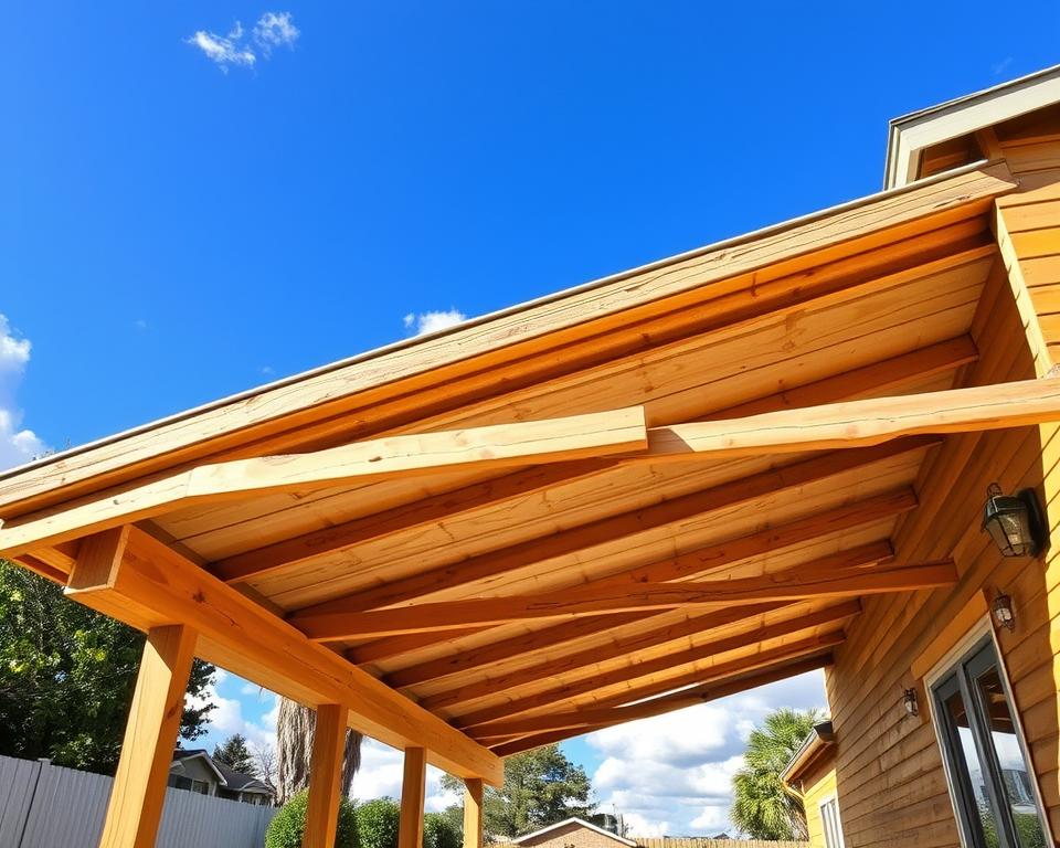 Carport streichen Zeitpunkt Wetterbedingungen