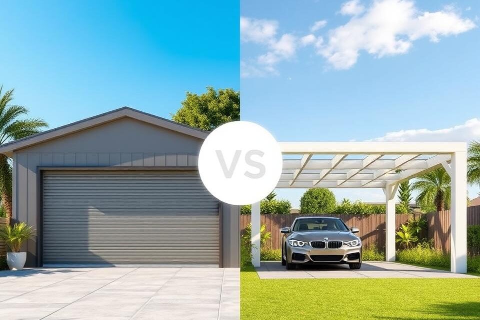 Garage oder Carport – Vor- und Nachteile