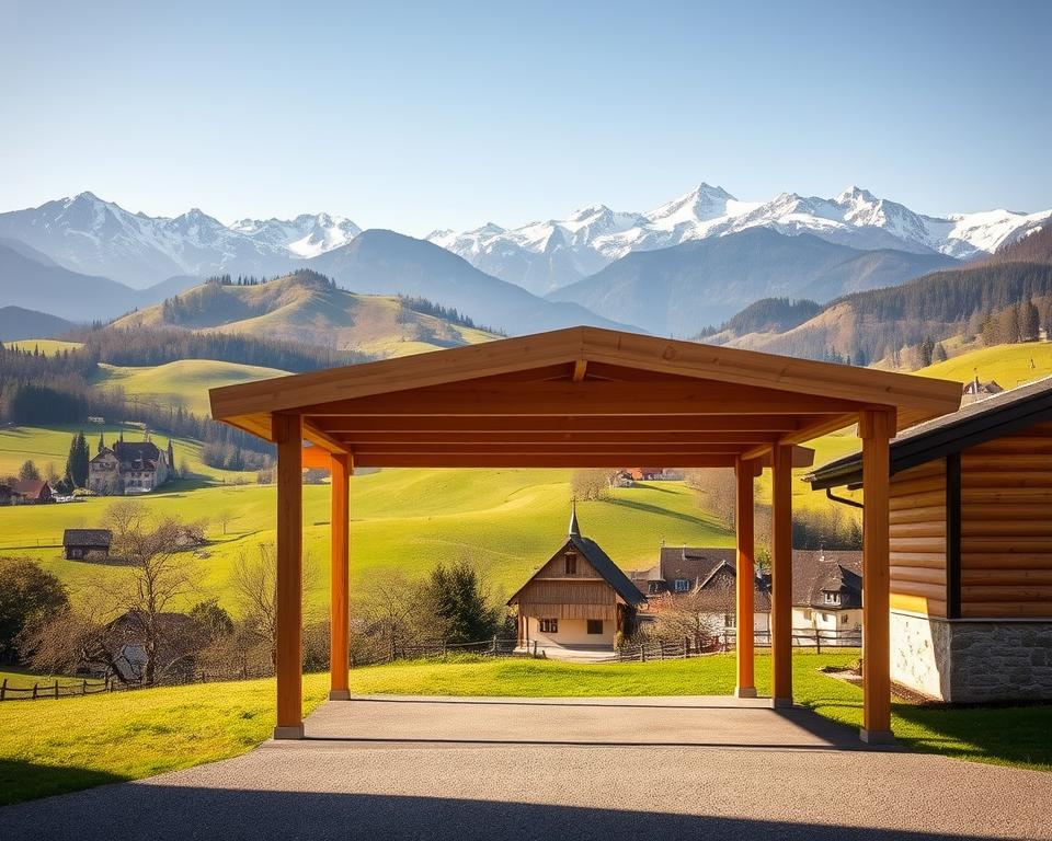 Kantonale Carport-Regelungen Schweiz