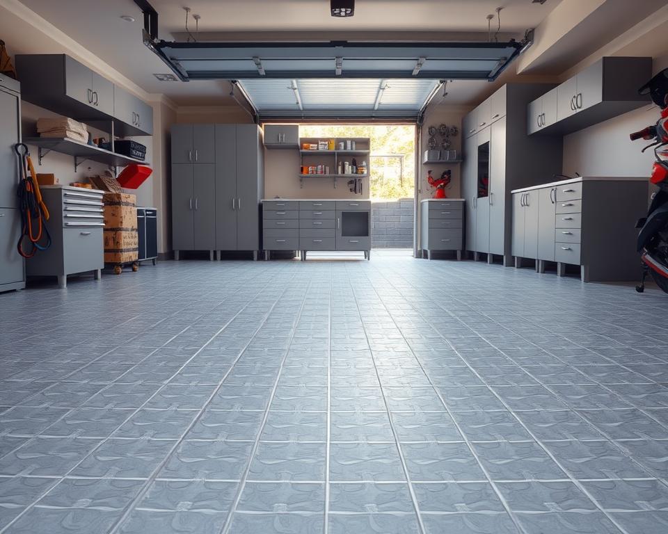 Modulare Garagenböden Klickfliesen