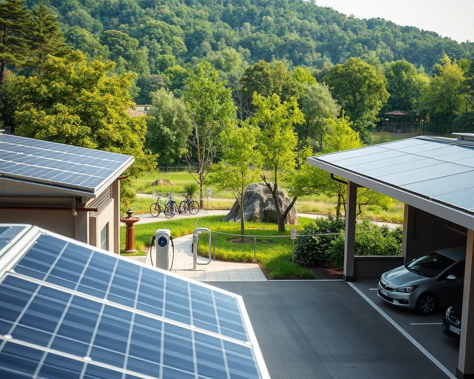 Nachhaltige Carport und Garage Konstruktionen
