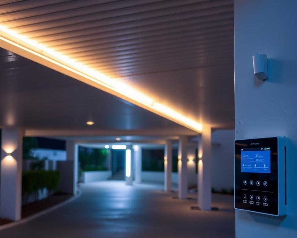Smart Control Carport Beleuchtung