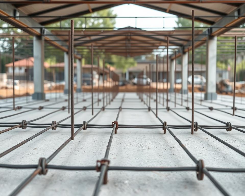 Stahlbewehrung Carport Fundament