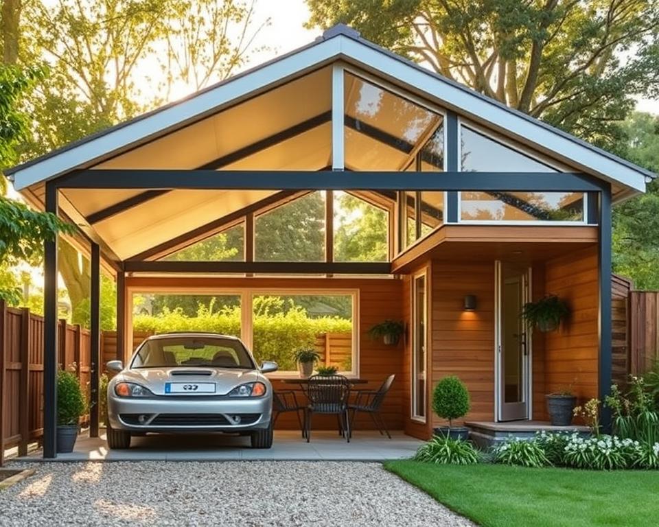 Carport Umbau Gartenhaus Anleitung