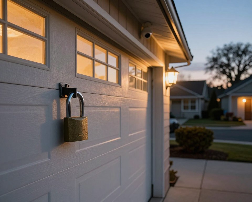 Garage absichern