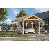 Fjordholz Carport Modell X1S