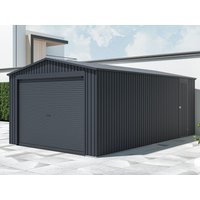 Metallgarage Modell NovaRoll 18,65 m²