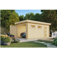 Fjordholz Holzgarage Modell Ken 28