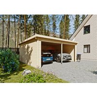 Fjordholz Holzgarage / Carport Modell Nadia 28