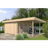 Fjordholz Holzgarage Modell Holstein 70