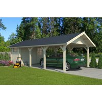 Fjordholz Carport mit Abstellraum  Modell Abri 44