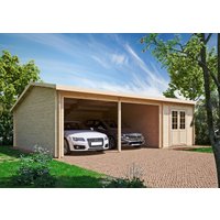 Fjordholz Holzgarage  Modell Holnis 44