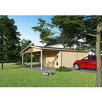 Fjordholz Holzgarage Modell Föhr 44