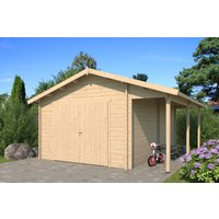 Fjordholz Holzgarage Modell Weinheim 70