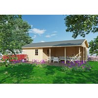 Fjordholz Holzgarage Modell Westerland 70
