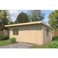 Fjordholz Holzgarage Modell Neustadt 44 A