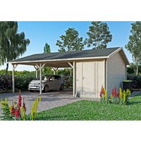 Fjordholz Carport mit Abstellraum Westerwald 44