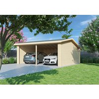 Fjordholz Holzgarage Modell Walsrode 44