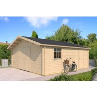 Fjordholz Holzgarage Modell Kiel 44