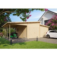 Fjordholz Holzgarage Modell Mölln 44