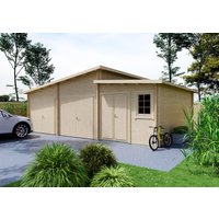 Fjordholz Holzgarage Modell Jüchen 44