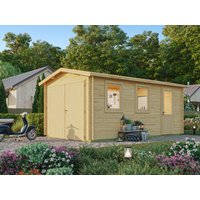 Fjordholz Holzgarage Modell Kim 28